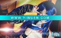 Wholesale Fashion Sexy Girl's Cosplay Blue Wig
