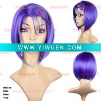 Wholesale Purple Short COSPLAY WIG