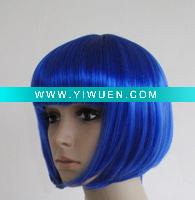 Wholesale BoB wig hair wig cosplay wigs red white blue