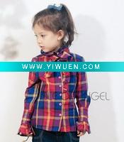 Wholesale Girl's prince collar shirts
