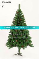 Wholesale Artificial christmas tree with pine cones