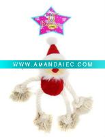 Christmas plush dog toy P3212