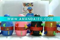 Wholesale Pirate barrel wind up toys
