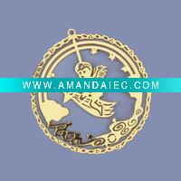 Wholesale 1C golden angel of christmas decoration