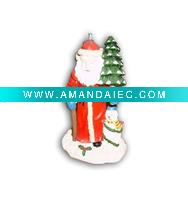 Wholesale Polyresin Christmas Figurine of Santa Claus