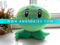 Wholesale plush watermelon toy,plush game character