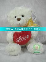 Wholesale 2011 endearing bear Character stuffed toy