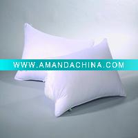 Wholesale 100% white cotton hotel pillow