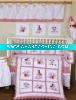 Wholesale baby bedding set_girl and flowers