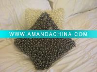 Wholesale Luxury Decorative Cushion with pearl,