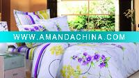 Wholesale huayuesiyu-100% cotton printed bedding set/crib baby bedding set