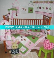 Wholesale crib bedding set 100% cotton