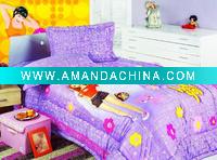Wholesale 100% cotton children bedding set / children bed linen/kids bedding set/crib bedding set