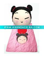 Wholesale baby blanket in cushion form