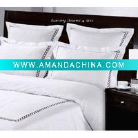 Wholesale 100% cotton luxury hotel duvet cover (JH00250)