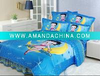 Wholesale 100% cotton children bedding set / children bed linen/kids bedding set/crib bedding set