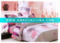 Wholesale cotton printed bedding set/bed sheet/duvet cover
