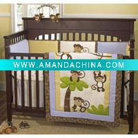 Wholesale animal print baby bedding