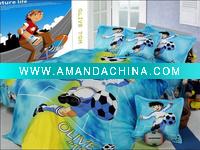 Wholesale 100% cotton children bedding set / children bed linen/kids bedding set/crib bedding set