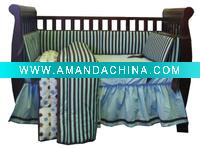 Wholesale baby comforter bedding with stripes BB1002