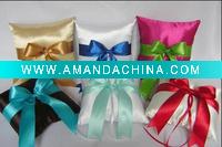 Wholesale wedding accessories,ring pillow for bridal and bridegroom,2010 newest model