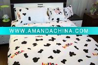 Wholesale children duvet cover -YH3002 printed cow