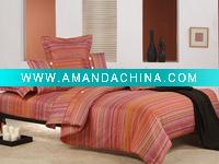 Wholesale Duvet cover (100%cotton Reactive Printed Bedding set)