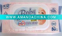 Wholesale HECAI baby wet wipes,high quality cleaning and nursing wet wipes