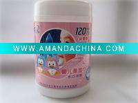 Wholesale Light fragrance and alcohol-free baby wipes,baby tissue in barrel