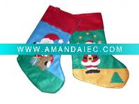 Wholesale embroidered Christmas stockings ST75