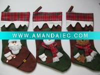 Wholesale Felt christmas stocking, xmas stocking