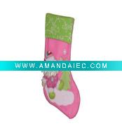 Wholesale 2011 Fashion Christmas stocking,big size christmas stocking