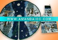Wholesale christmas tree skirts (cts-003)