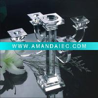 Wholesale glass wedding candelabra