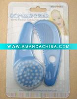 Wholesale Comfortable Baby comb & hair washing brush