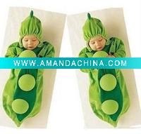 Wholesale 2011 baby new style 100% cotton comfortable lovely sleeping bag rompers