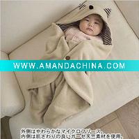 Wholesale 2011 baby new style 100% cotton comfortable lovely sleeping bag rompers