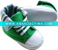 Wholesale comfortable baby fabric shoes