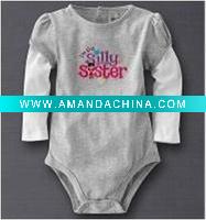 Wholesale comfortable baby bodysuit
