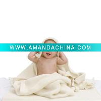 Wholesale Knitted thermal baby blanket