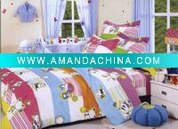 Wholesale 4pc baby comfortable cotton bedding set