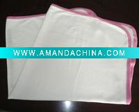 Wholesale bamboo/organic cotton baby wrap/baby's in the bath/baby blanket