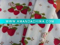 Wholesale printed fleece blanket