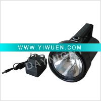Wholesale rechargeable flashlight with 5w halogen bulb search light