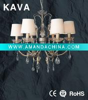 Wholesale Modern Pendant Lamp & White Shade {9288-6P}