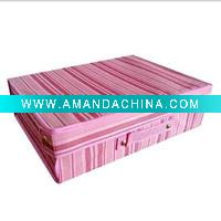 Wholesale Nonwoven fodlable storage box with cover& handle