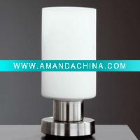 Wholesale 100% Hot sell and promotion glass table lamp,metal base