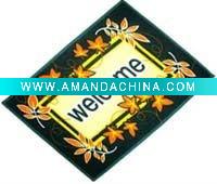 Wholesale Generous&Bright Welcome Green Door Mat GD4015