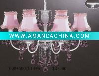 Wholesale MD005 New Product-Elegant Fireproof Crystal Pendant Lamp