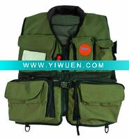 Wholesale inflatable fishing life vest water sport life jacket